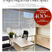 Now Leasing 12 sqm. Plug & Play Office Space Limited Time Offer